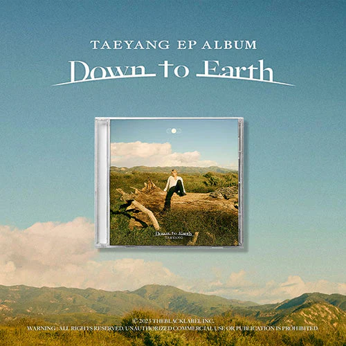 TAEYANG - DOWN TO EARTH (JEWEL CASE)
