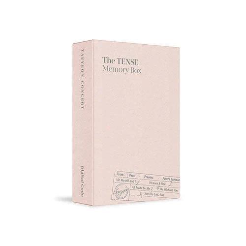 TAEYEON - CONCERT THE TENSE MEMORY BOX