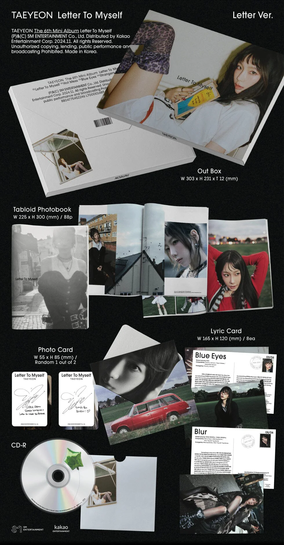 TAEYEON - LETTER TO MYSELF (LETTER VER.) - Image 2
