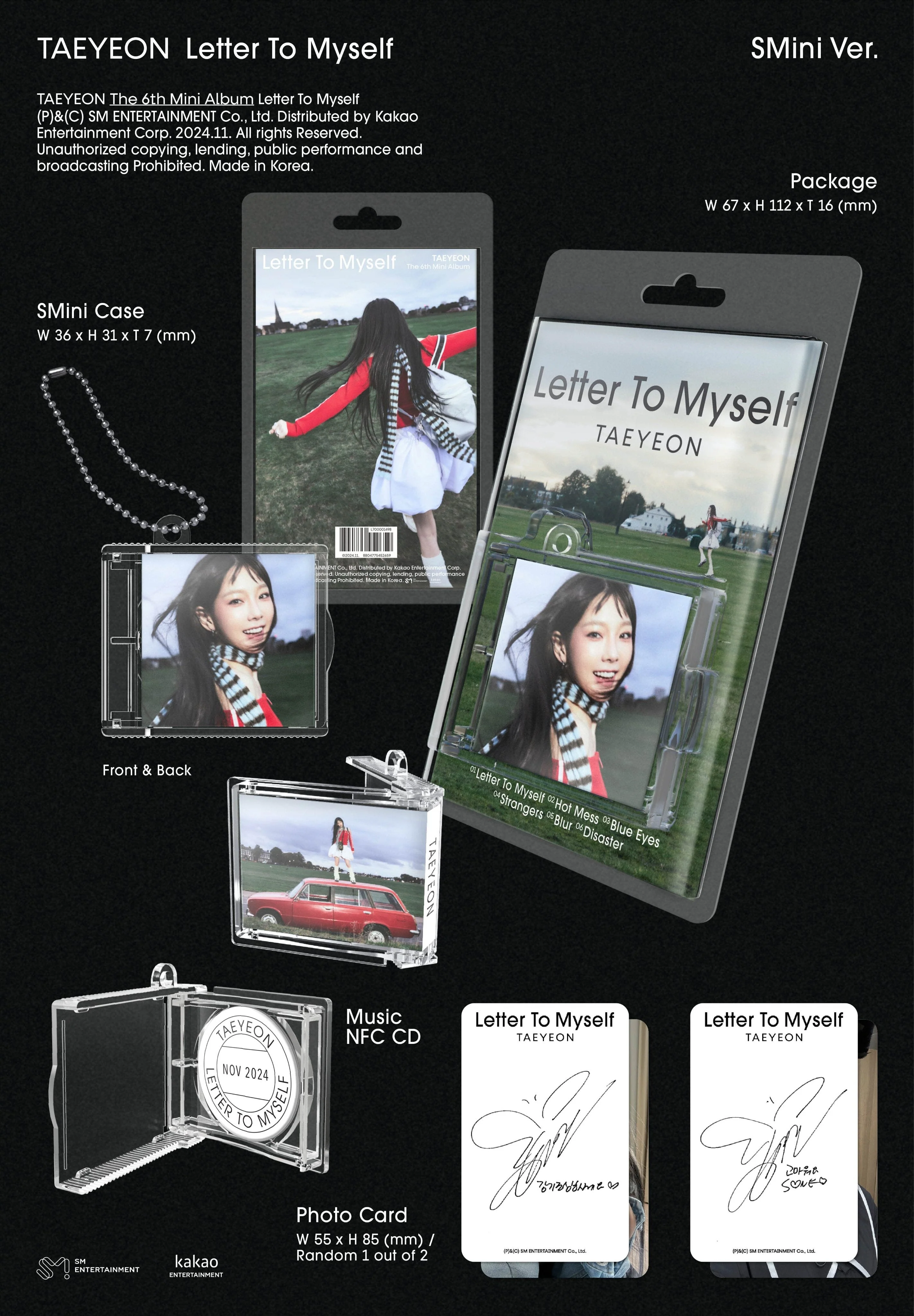 TAEYEON - LETTER TO MYSELF (SMINI VER.) - Image 2