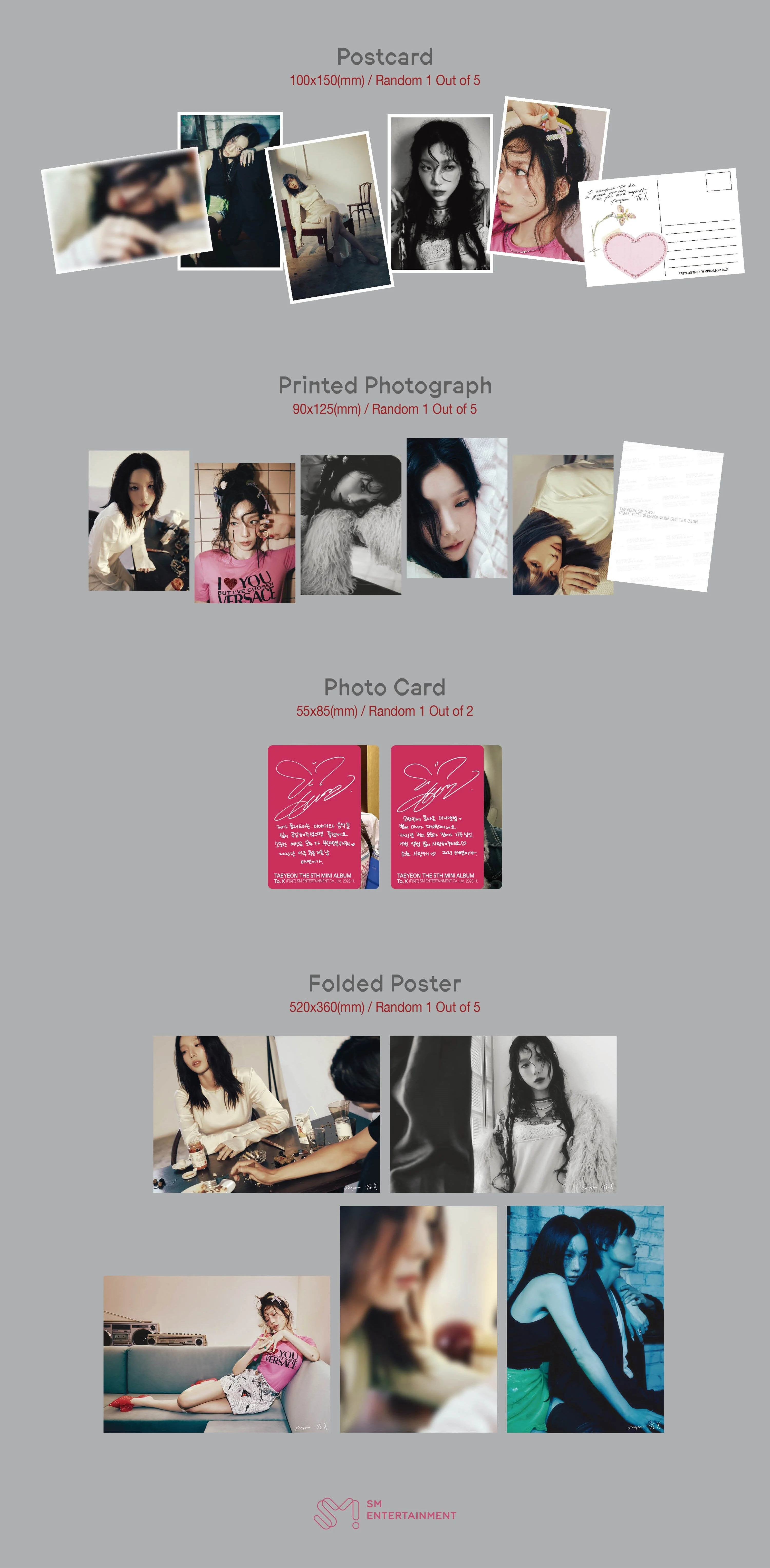 TAEYEON (SNSD) - TO. X (5TH MINI ALBUM) - Image 9