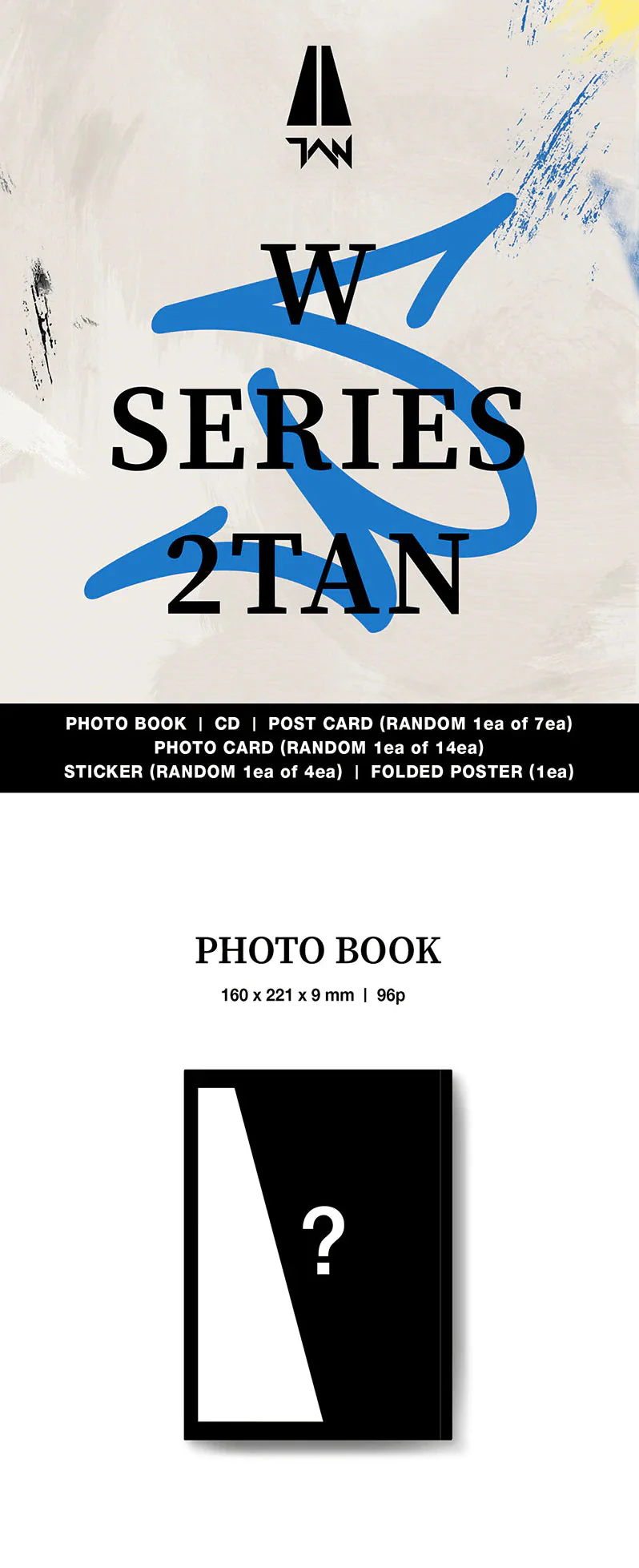 TAN - W SERIES 2TAN [WISH VER] (2ND MINI ALBUM) - Image 2