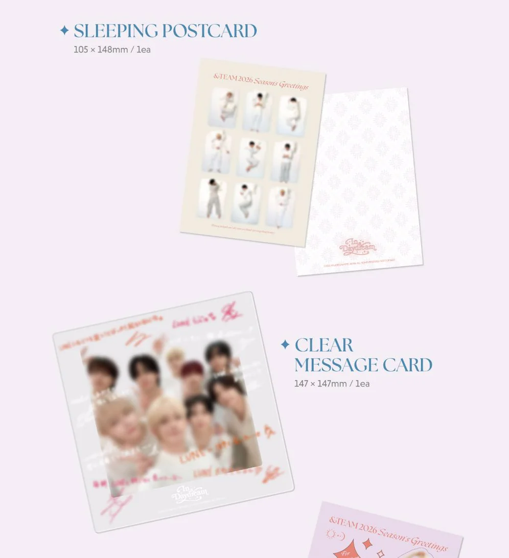 &TEAM - 2026 SEASON'S GREETINGS (IN A DAYDREAM) - Image 6