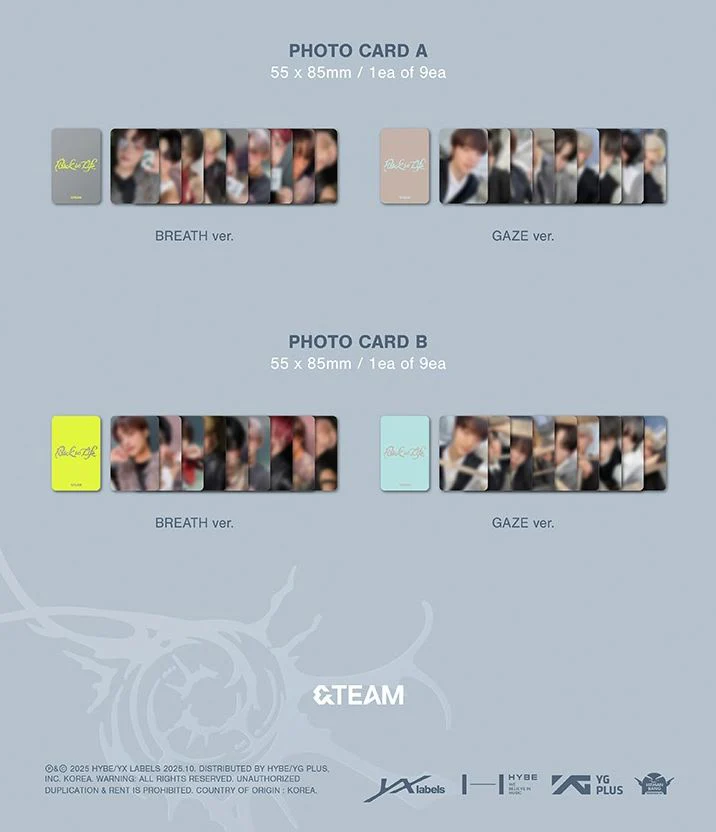 &TEAM - BACK TO LIFE (1ST KOREAN MINI ALBUM) - Image 6