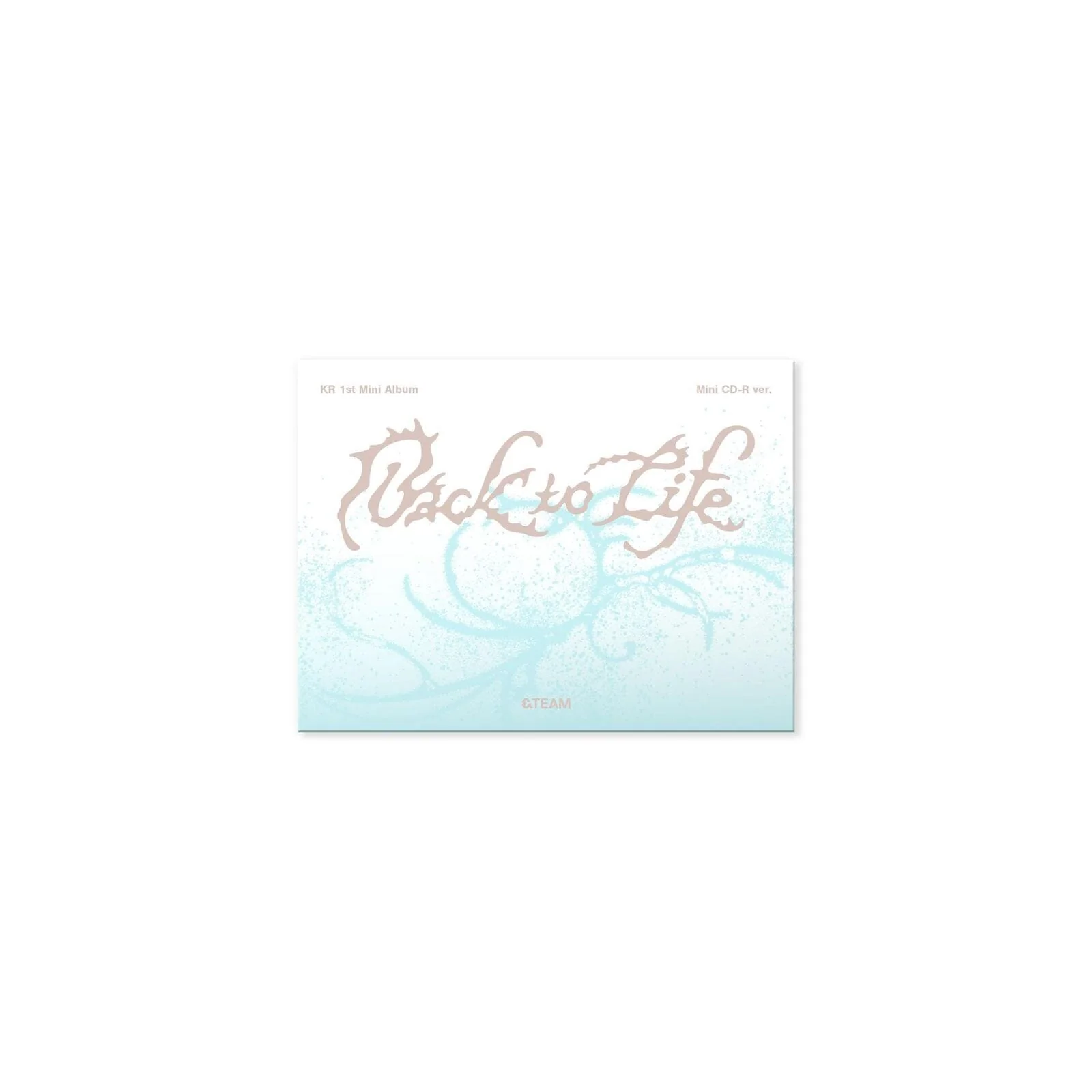 &TEAM - BACK TO LIFE (1ST KOREAN MINI ALBUM) (PHOTOCARD BOX) (MINI CD VER.)