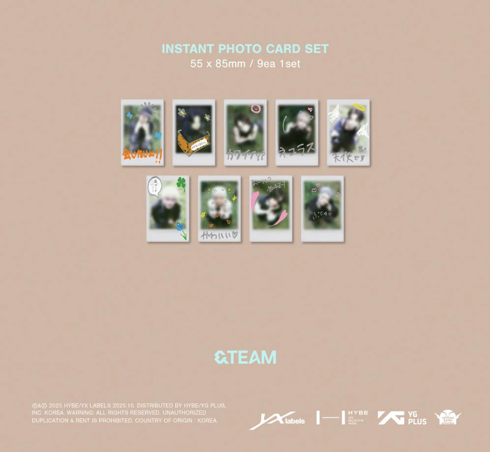 &TEAM - BACK TO LIFE (1ST KOREAN MINI ALBUM) (PHOTOCARD BOX) (MINI CD VER.) - Image 4
