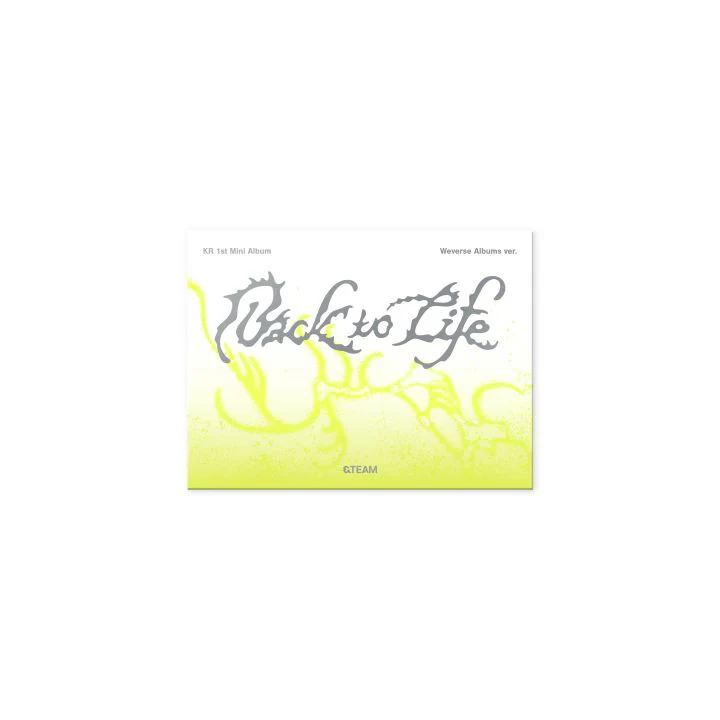 &TEAM - BACK TO LIFE (1ST KOREAN MINI ALBUM) (PHOTOCARD BOX) (WEVERSE ALBUMS VER.)