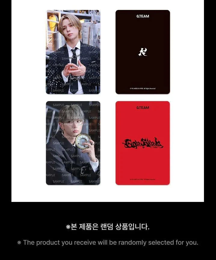 &TEAM - PHOTO CARD (GO IN BLIND) - Image 5