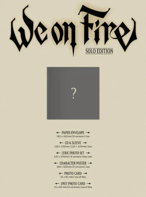 &TEAM - WE ON FIRE + EARLY-BIRD Weverse Gift - Image 12