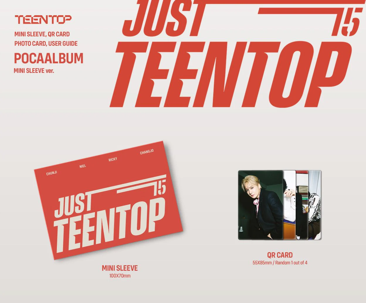 TEEN TOP - JUST 15, JUST TEEN TOP (POCA ALBUM) - Image 5