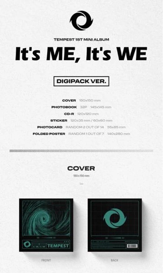 TEMPEST - [It’s ME It's WE] (Digipack Ver.) - Image 2