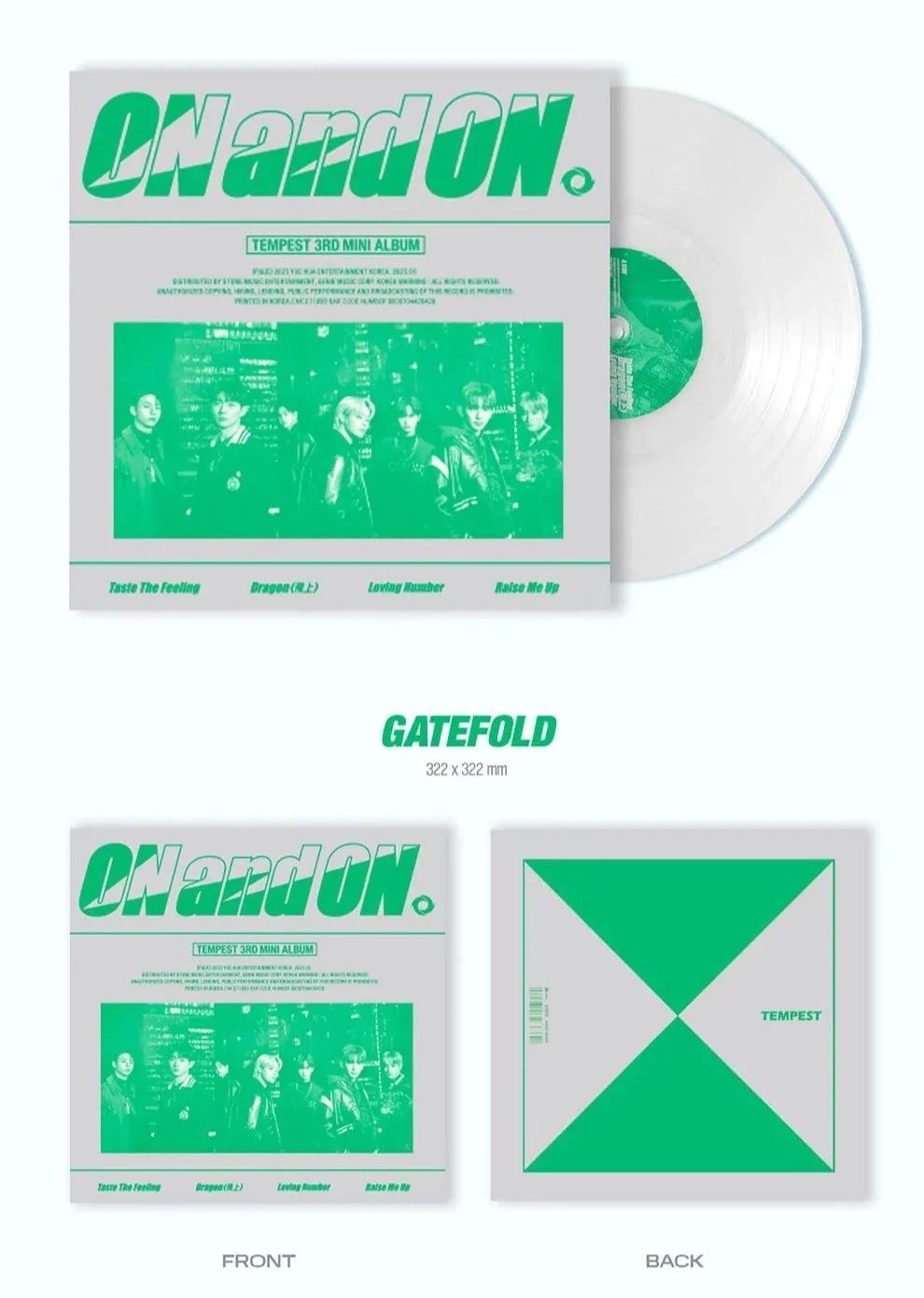 TEMPEST - ON AND ON (LIMITED EDITION LP VER.) - Image 3