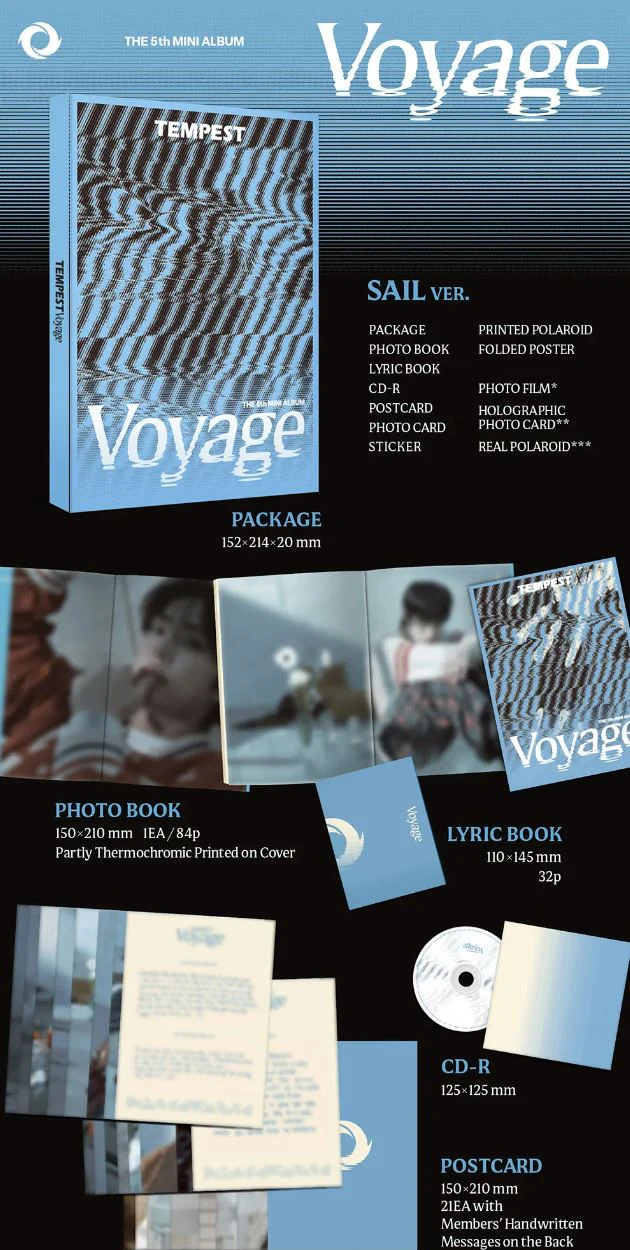 TEMPEST - VOYAGE (5TH MINI ALBUM) - Image 4