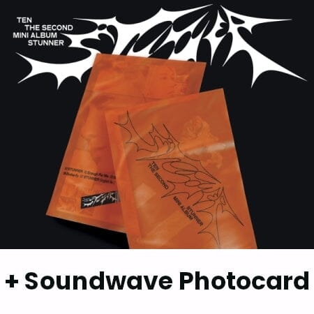 TEN (NCT) - STUNNER (PACK BOOK VER.) + Soundwave Photocard