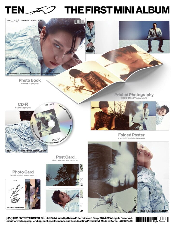 TEN (NCT) - TEN (THE 1ST MINI ALBUM) PHOTOBOOK VER. - Image 2