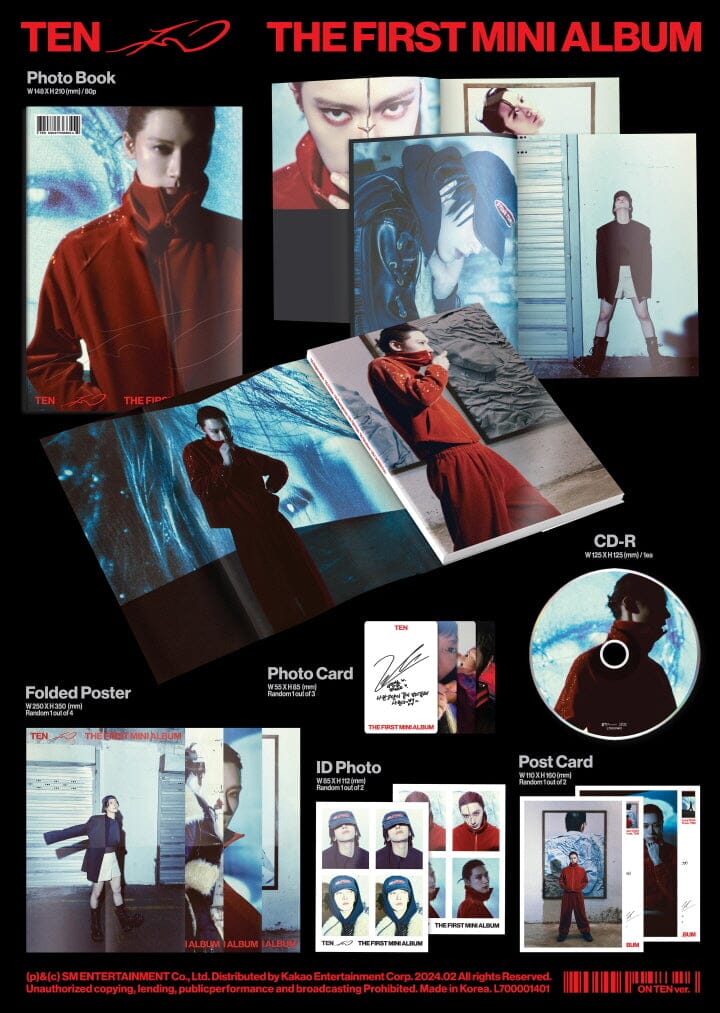 TEN (NCT) - TEN (THE 1ST MINI ALBUM) PHOTOBOOK VER. - Image 4