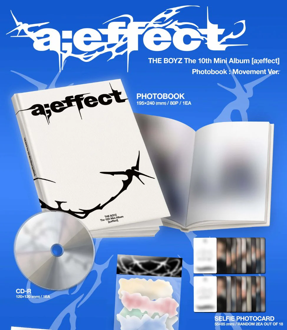 THE BOYZ - A;EFFECT (PHOTOBOOK VER.) + Weverse Gift - Image 6