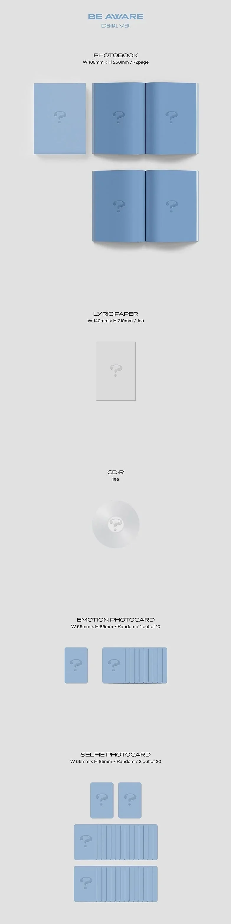 THE BOYZ - BE AWARE (7TH MINI ALBUM) - Image 4