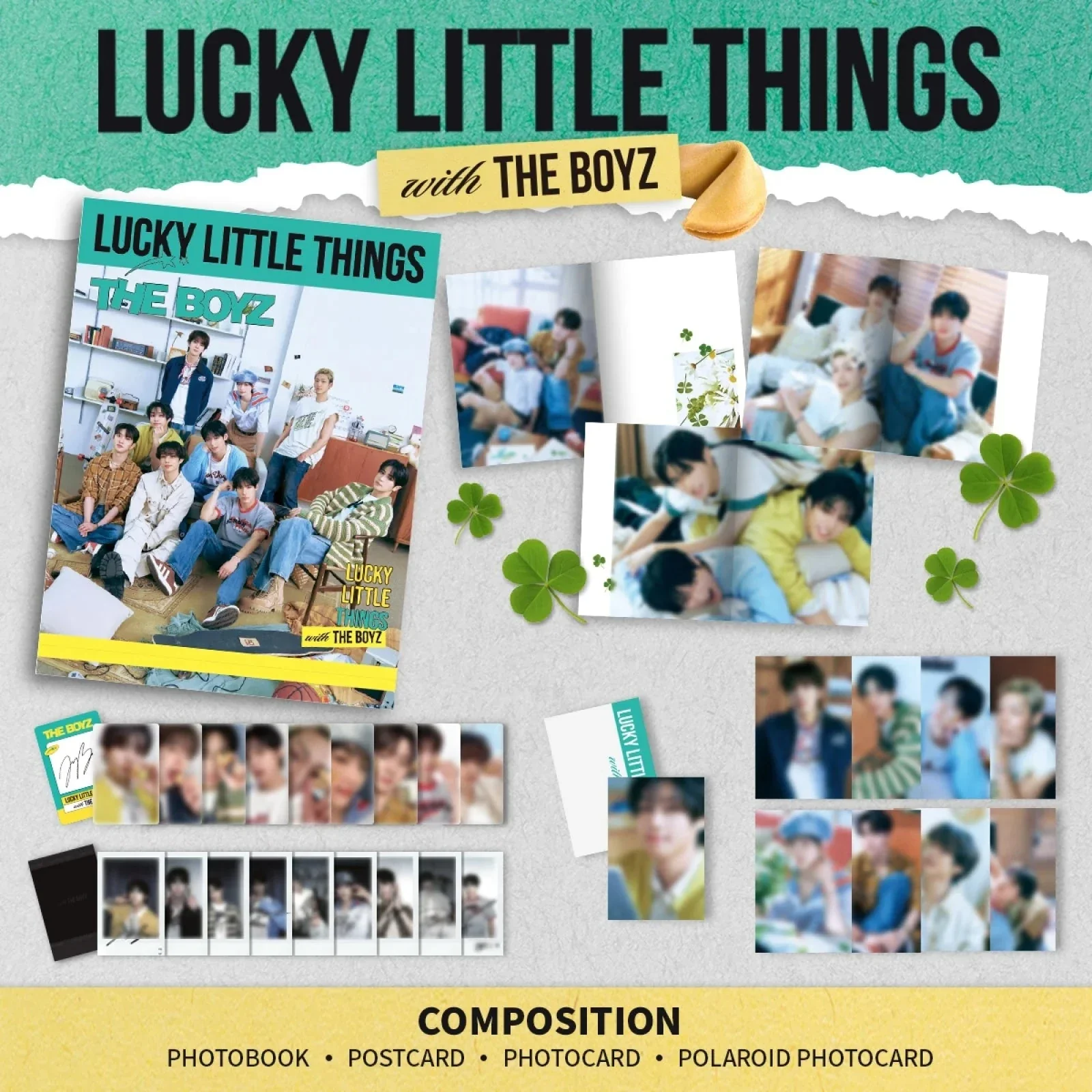 THE BOYZ - LUCKY LITTLE THINGS WITH THE BOYZ (PHOTOBOOK)