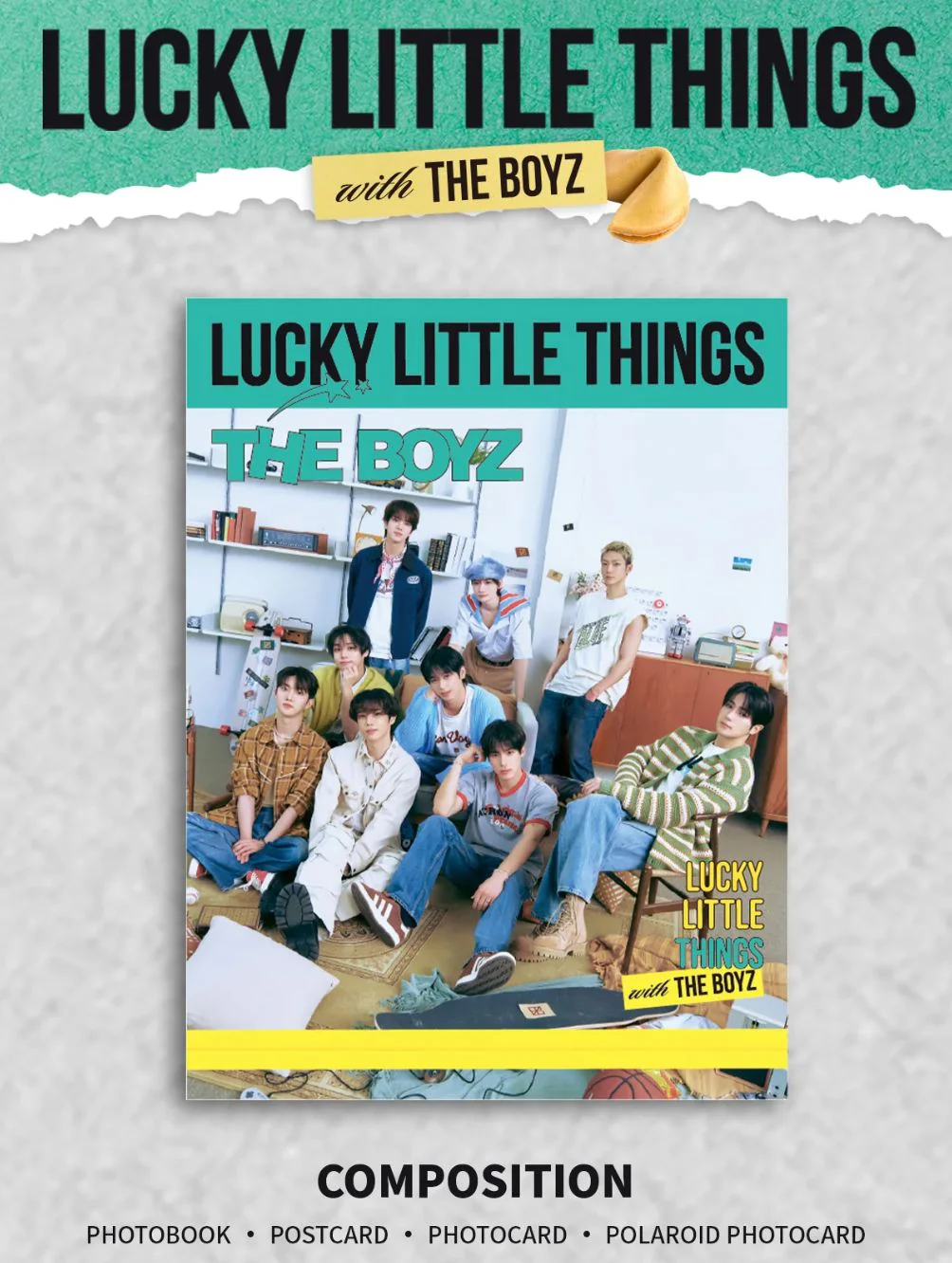 THE BOYZ - LUCKY LITTLE THINGS WITH THE BOYZ (PHOTOBOOK) - Image 2