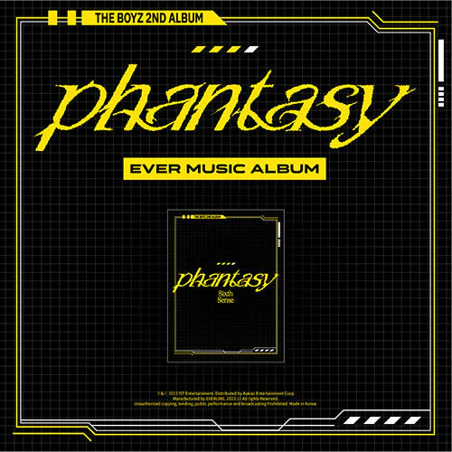 THE BOYZ - PHANTASY PT.2 SIXTH SENSE (EVER MUSIC ALBUM VER.)
