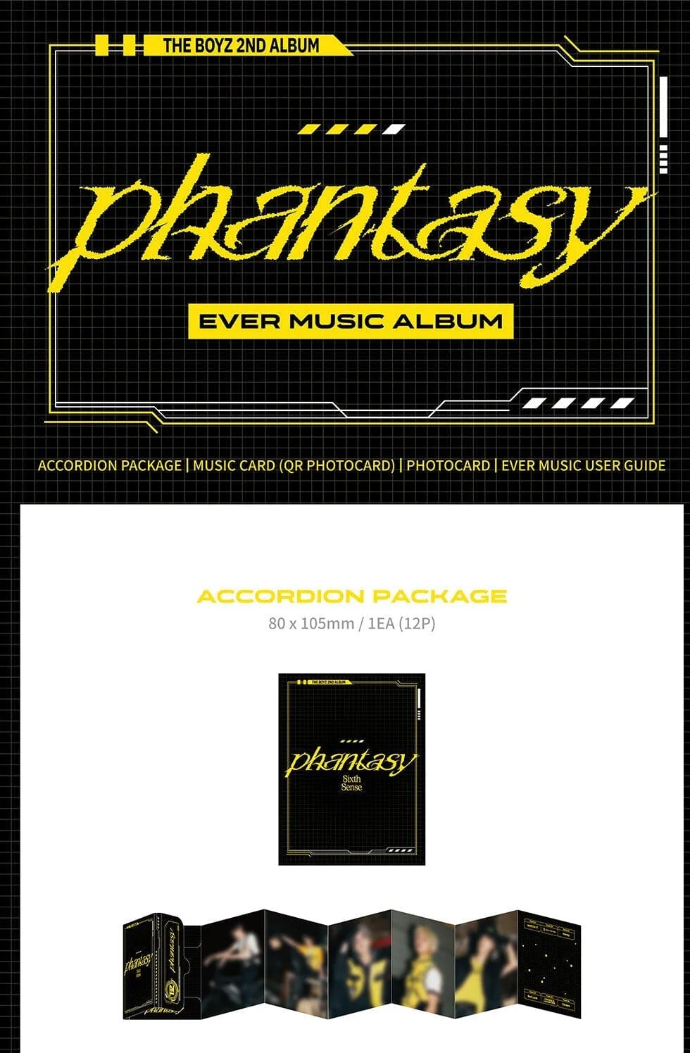 THE BOYZ - PHANTASY PT.2 SIXTH SENSE (EVER MUSIC ALBUM VER.) - Image 2