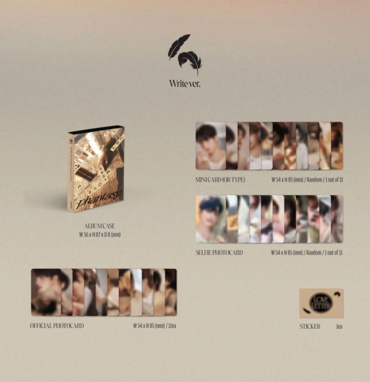 THE BOYZ - PHANTASY PT.3 "LOVE LETTER" PLATFORM VER. - Image 3