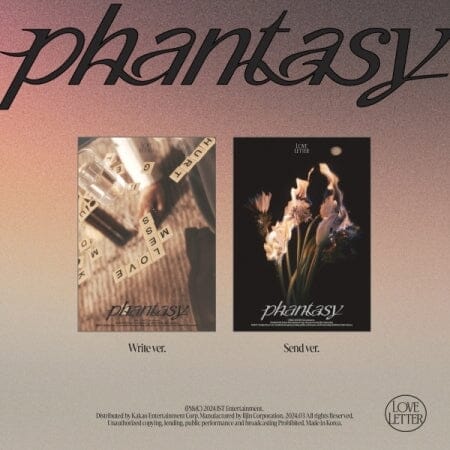 THE BOYZ - PHANTASY PT.3 "LOVE LETTER" STANDARD VER.