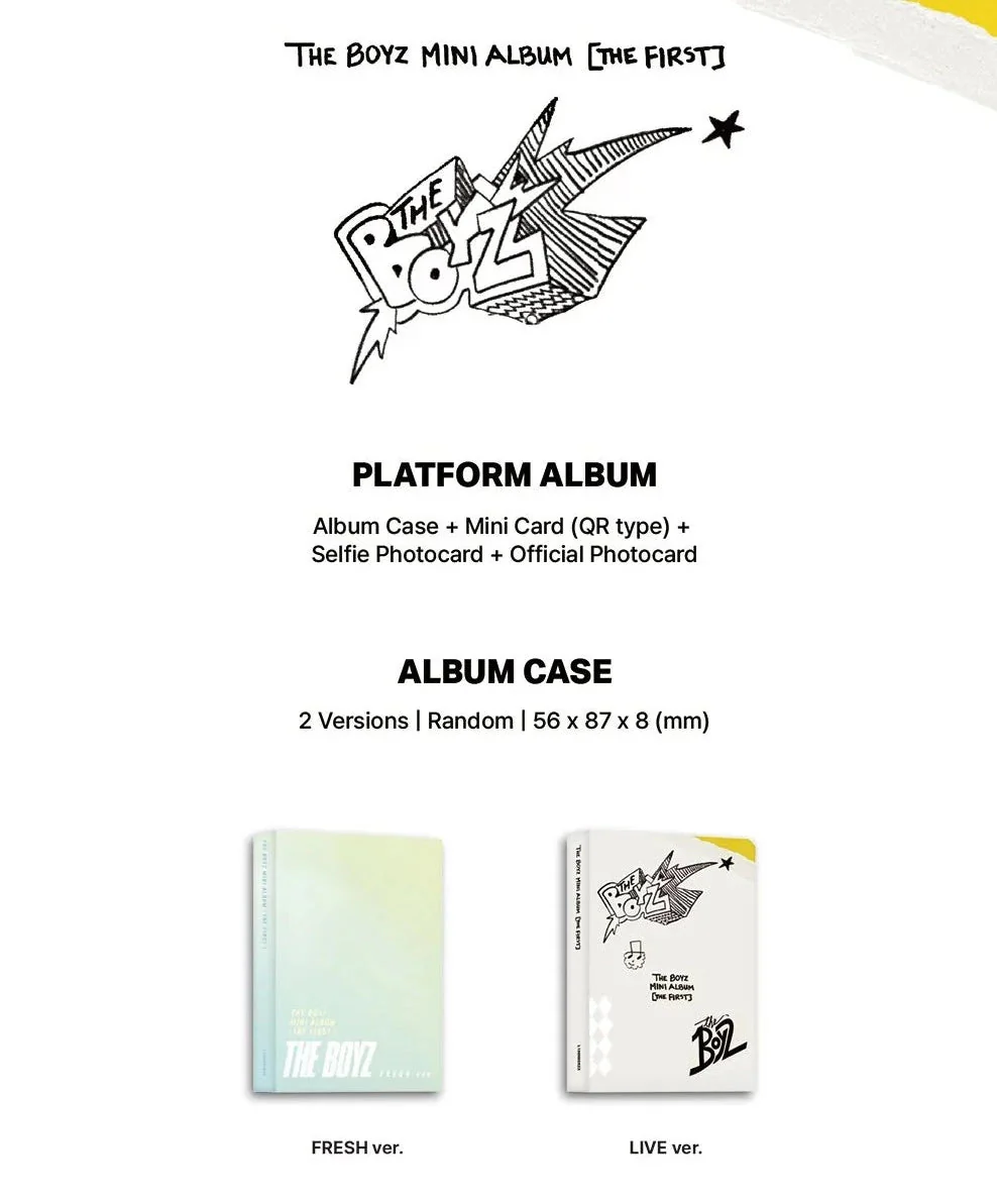 THE BOYZ - THE FIRST (PLATFORM VER.) - Image 2