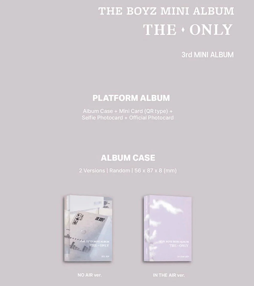 THE BOYZ - THE ONLY (PLATFORM VER.) - Image 2