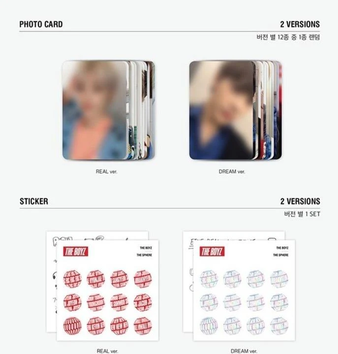 THE BOYZ - THE SPHERE (1ST SINGLE ALBUM) - Image 4