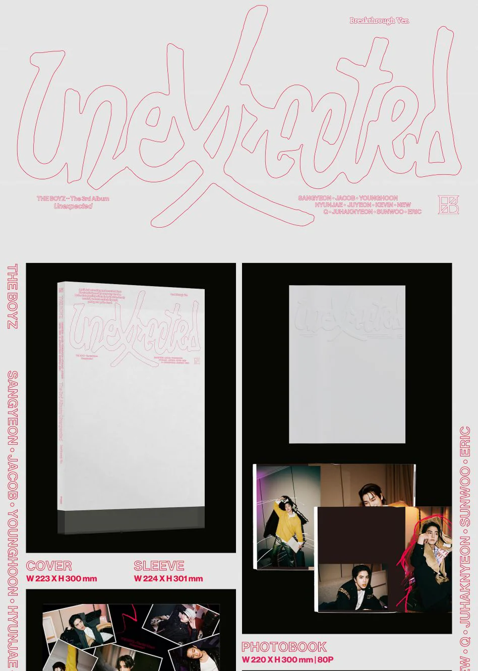 THE BOYZ - UNEXPECTED (PHOTOBOOK VER.) - Image 9
