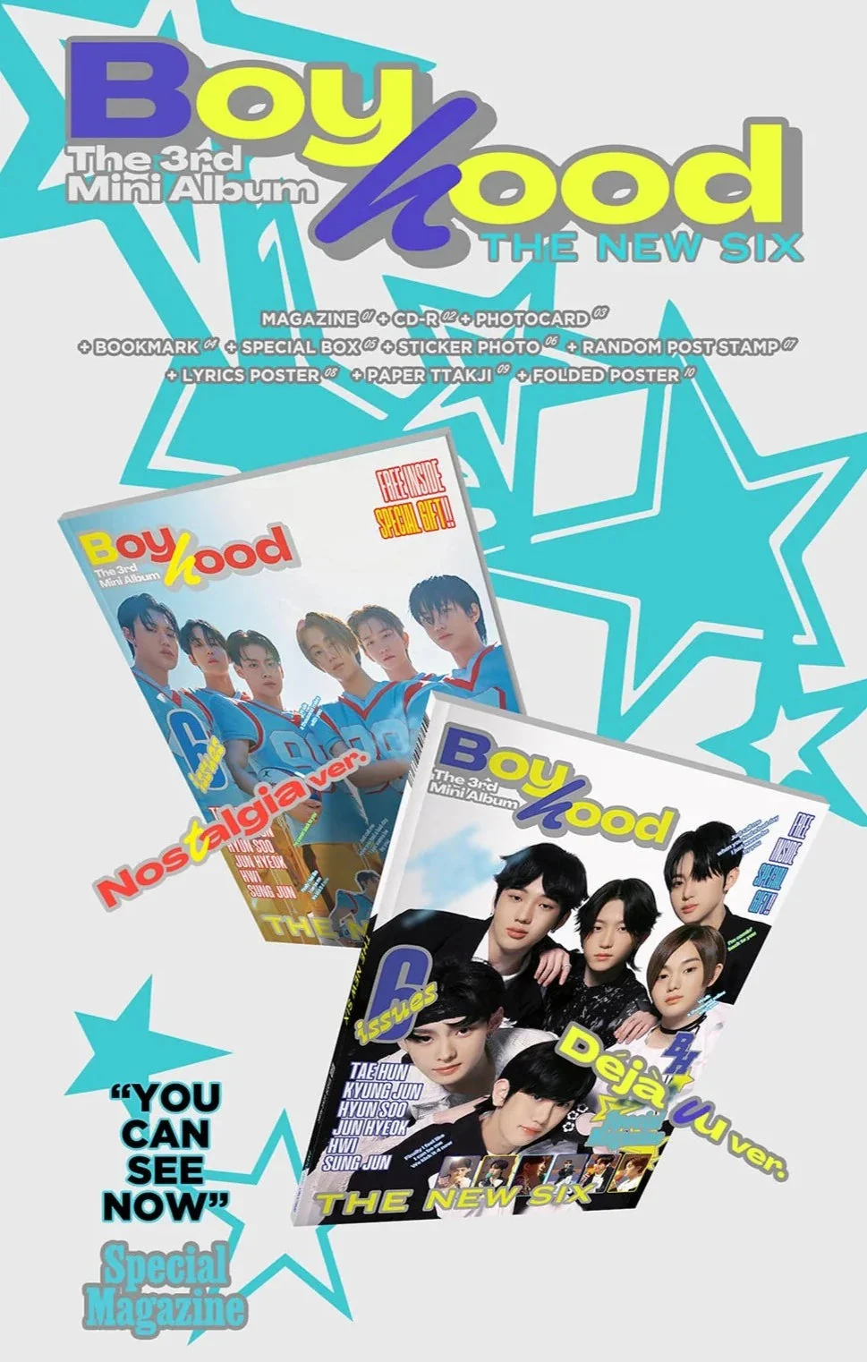THE NEW SIX (TNX) - BOYHOOD (3RD MINI ALBUM) - Image 2