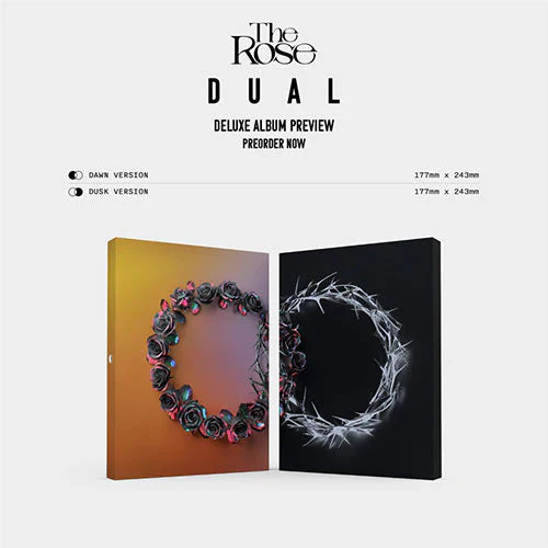 THE ROSE - DUAL (2ND FULL ALBUM) DELUXE ALBUM