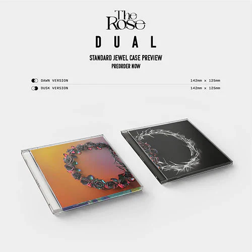 THE ROSE - DUAL (2ND FULL ALBUM) STANDARD JEWEL CASE