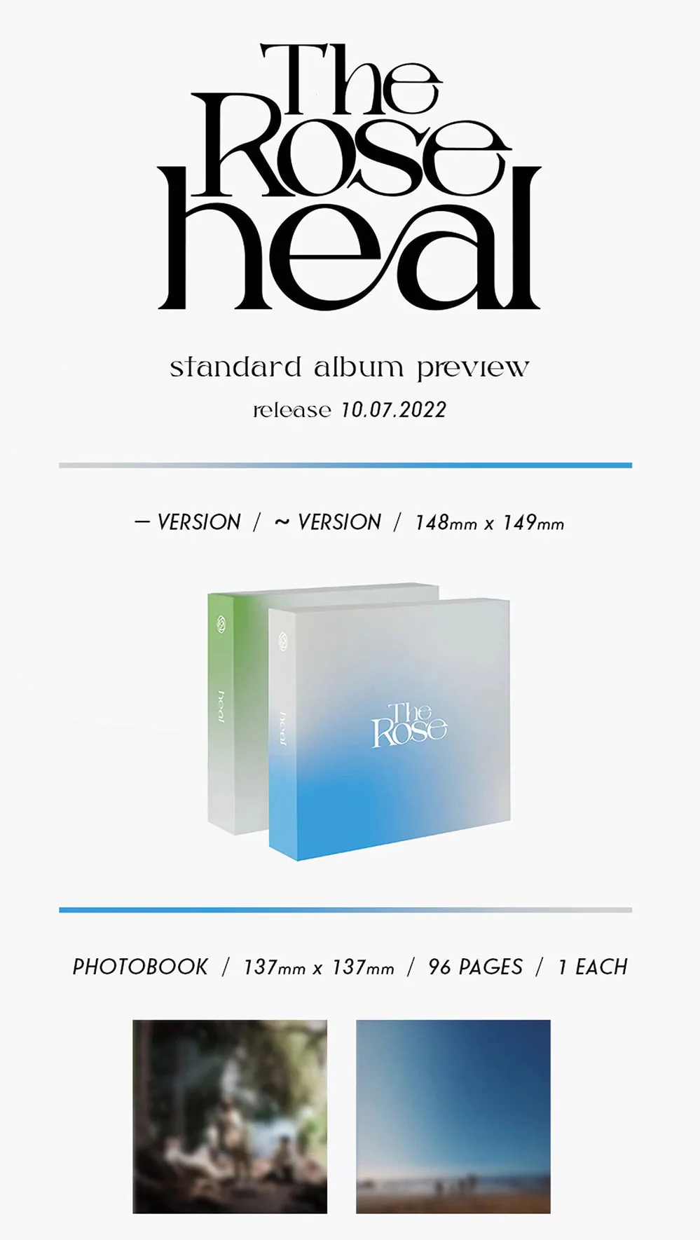 THE ROSE - HEAL (STANDARD ALBUM) - Image 4