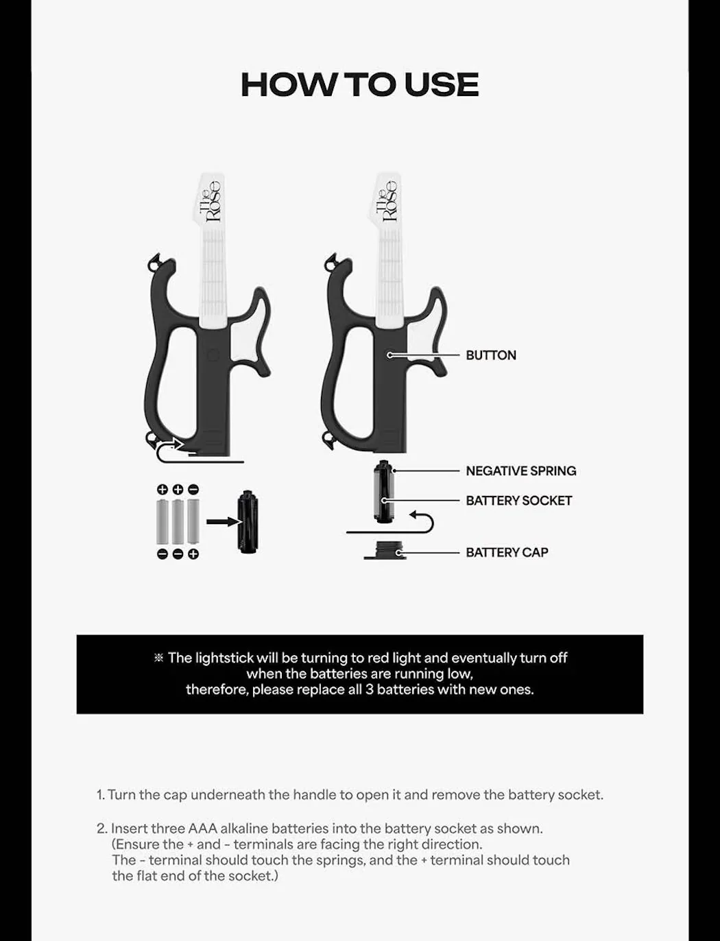 THE ROSE - OFFICIAL ROSTAR LIGHT STICK V2 - Image 7