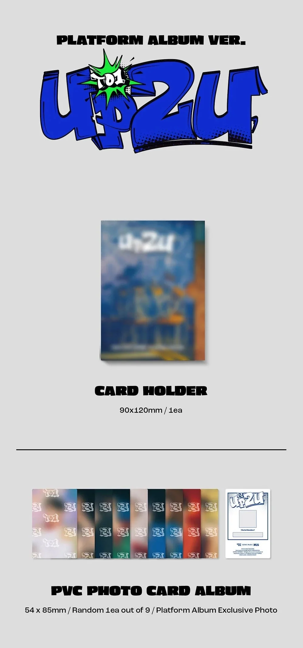 TO1 - UP2U (PLATFORM VER.) 4TH MINI ALBUM - Image 2