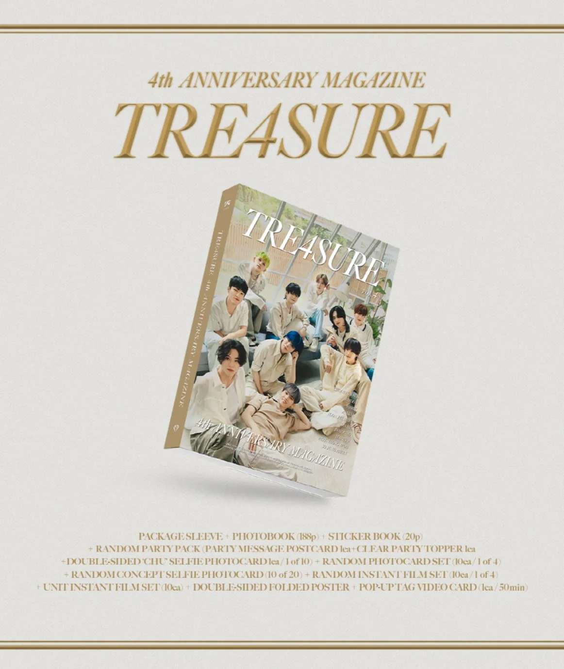 TREASURE - 4TH ANNIVERSARY MAGAZINE - Image 2