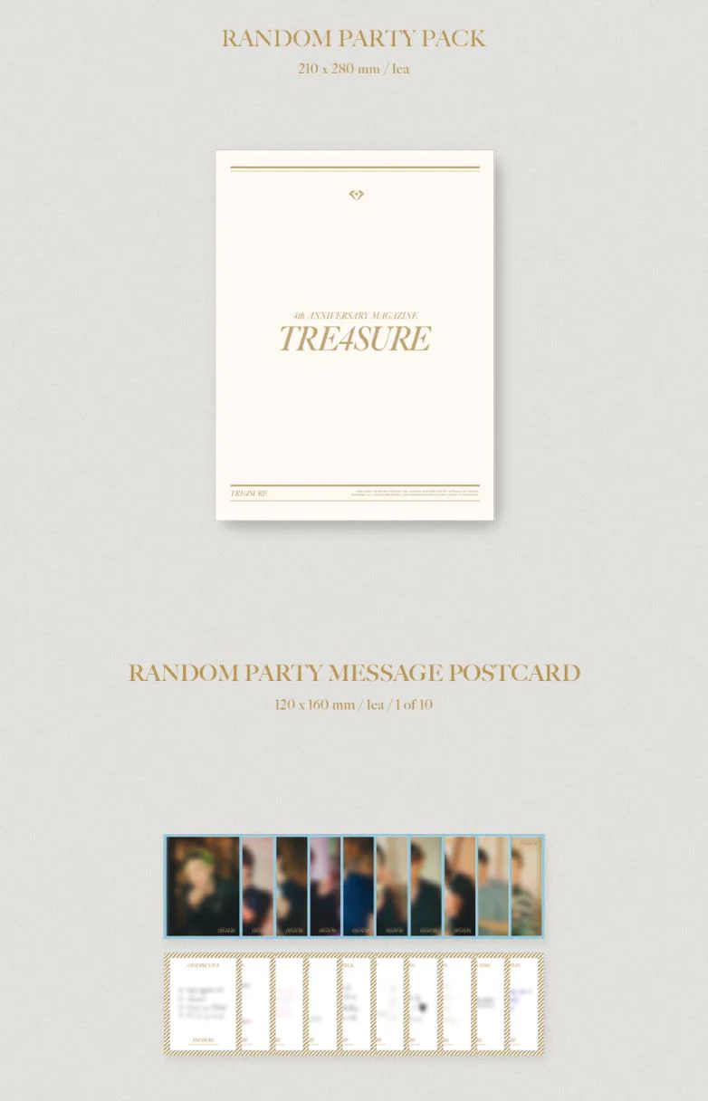 TREASURE - 4TH ANNIVERSARY MAGAZINE - Image 5