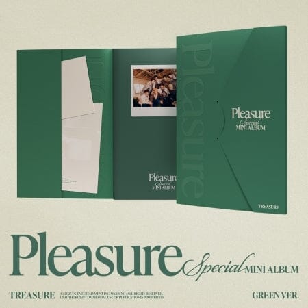 TREASURE - PLEASURE (YELLOW VER. / GREEN VER.) - Image 5