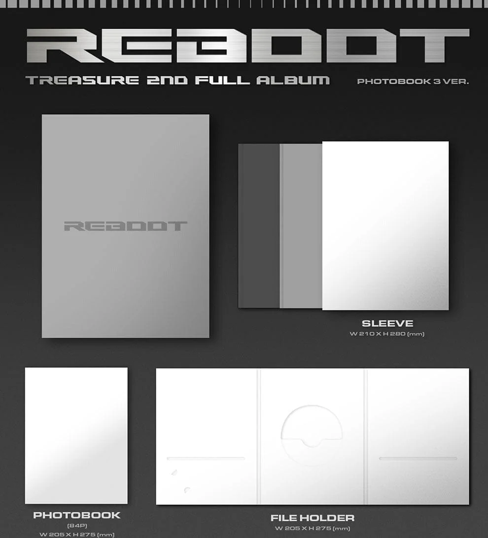 TREASURE - REBOOT (2ND FULL ALBUM) PHOTOBOOK Ver. - Image 2