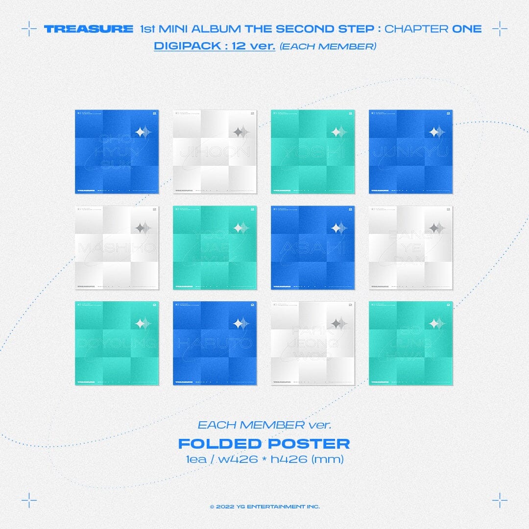 TREASURE - THE SECOND STEP : CHAPTER ONE (1st Mini Album DIGIPACK) - Image 5
