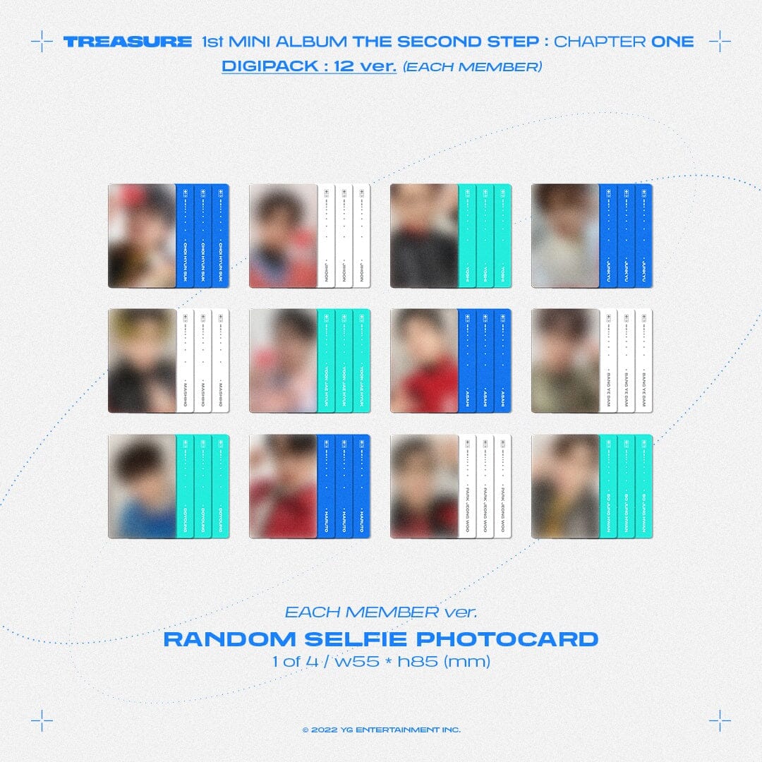 TREASURE - THE SECOND STEP : CHAPTER ONE (1st Mini Album DIGIPACK) - Image 6