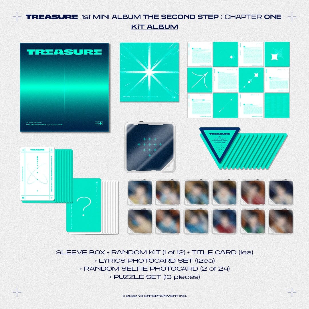 TREASURE - THE SECOND STEP : CHAPTER ONE (Kit Album) - Image 2