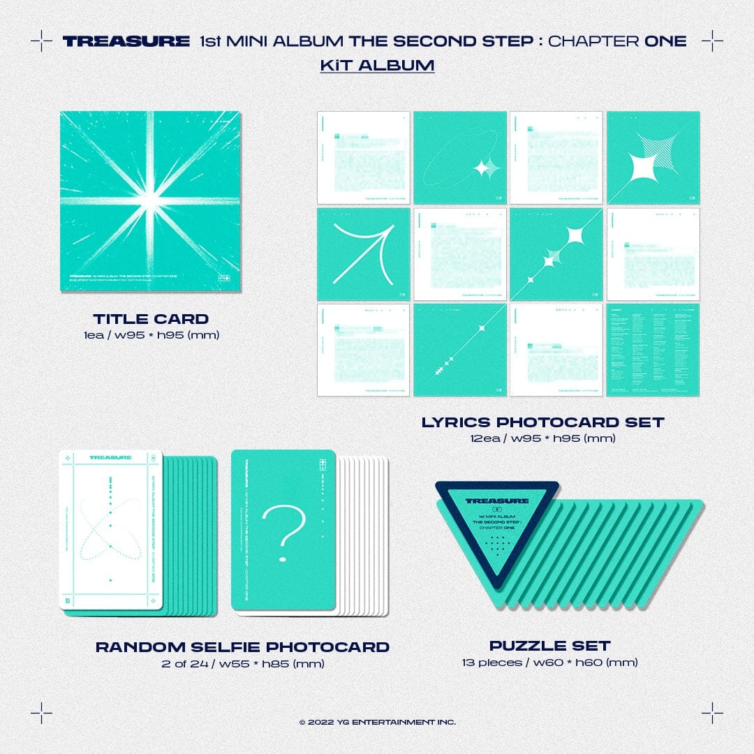 TREASURE - THE SECOND STEP : CHAPTER ONE (Kit Album) - Image 3