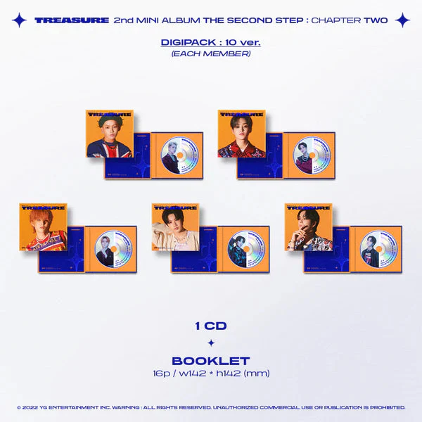 TREASURE - THE SECOND STEP CHAPTER TWO (DIGIPACK VER.) - Image 2