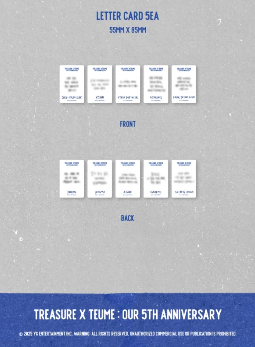 TREASURE - TREASURE X TEUME : OUR 5TH ANNIVERSARY (KIT) - Image 10