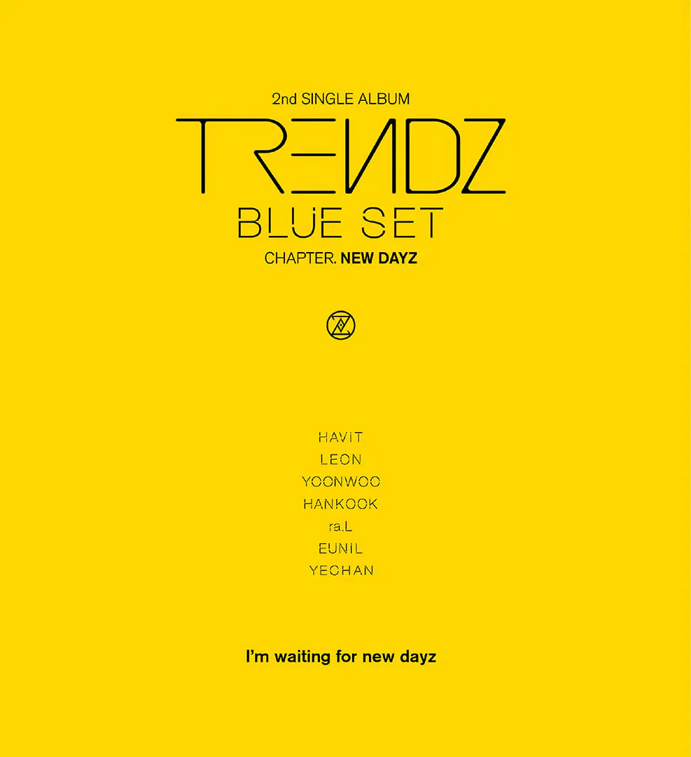 TRENDZ - BLUE SET CHAPTER. NEW DAYZ (2ND SINGLE ALBUM) - Image 2