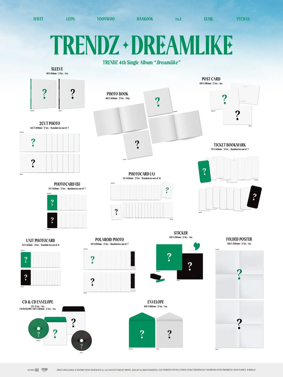 TRENDZ - DREAMLIKE (4TH SINGLE ALBUM) - Image 2
